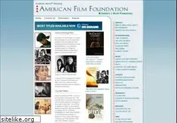 Sites similar to americanfilmfoundation.com
