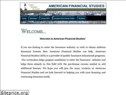 Sites similar to americanfinancialstudies.com