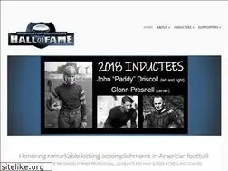 Sites similar to americanfootballkickinghalloffame.com