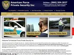 Sites similar to americanforceprivatesecurityinc.com