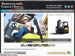 Sites similar to americanforkliftrental.com