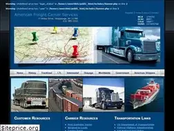 Sites similar to americanfreightcarrier.com