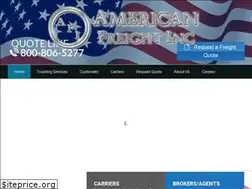 Sites similar to americanfreightinc.com