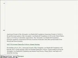 Sites similar to americanfriendsofavh.org