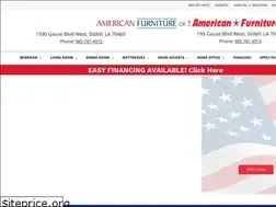 Sites similar to americanfurnitureofslidell.com