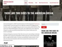 Sites similar to americangangster.net