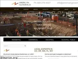 Sites similar to americangeoservices.com