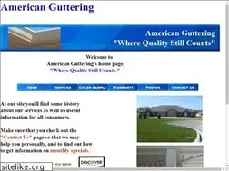 Sites similar to americanguttering.com