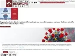 Sites similar to americanheadachesociety.org