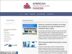 Sites similar to americanhealthcarechoices.org