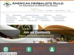 Sites similar to americanherbalistsguild.com
