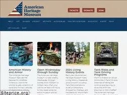 Sites similar to americanheritagemuseum.org