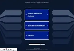 Sites similar to americanheritageonline.com
