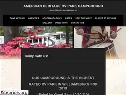 Sites similar to americanheritagervpark.com