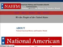 Sites similar to americanhistoryandfoundersmonth.com