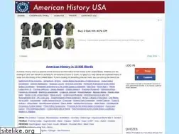Sites similar to americanhistoryusa.com