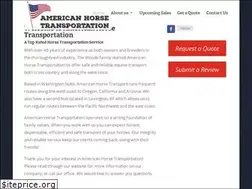 Sites similar to americanhorsetrans.com
