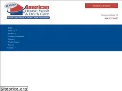Sites similar to americanhousewash.com