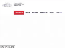 Sites similar to americanideafoundation.com