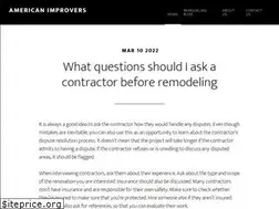 Sites similar to americanimprovers.com
