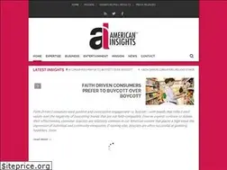 Sites similar to americaninsights.org
