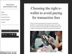 Sites similar to americaninternationalclub.com