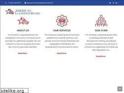 Sites similar to americanleadershipboard.com