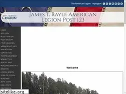 Sites similar to americanlegionpost123.net