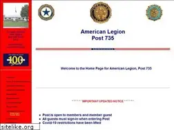 Sites similar to americanlegionpost735.org