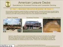 Sites similar to americanleisuredecks.com