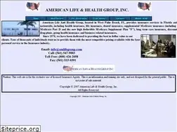 Sites similar to americanlifeandhealthgroup.com