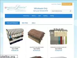 Sites similar to americanlinens.com