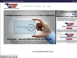 Sites similar to americanmailingsolutions.com