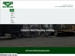 Sites similar to americanmetalrecycling.net