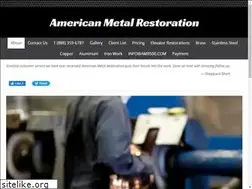 Sites similar to americanmetalrestoration.com