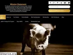 Sites similar to americanminipigassociation.com