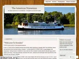 Sites similar to americannorseman.wordpress.com