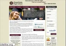 Sites similar to americanonlinehigh.com