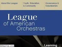 Sites similar to americanorchestras.org