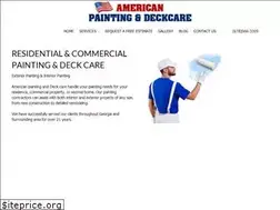Sites similar to americanpaintinganddeckcare.com