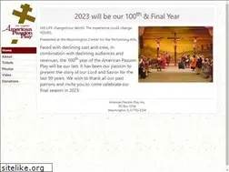 Sites similar to americanpassionplay.org