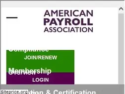 Sites similar to americanpayroll.org
