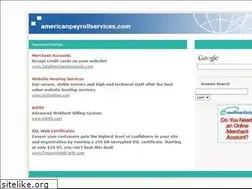 Sites similar to americanpayrollservices.com