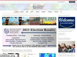 Sites similar to americanpeptidesociety.org
