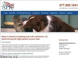 Sites similar to americanpetinsurance.com