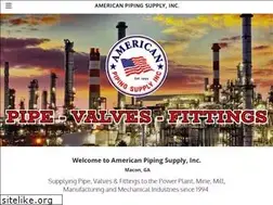 Sites similar to americanpipingsupply.com