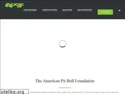 Sites similar to americanpitbullfoundation.com