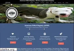 Sites similar to americanpitbullregistry.com