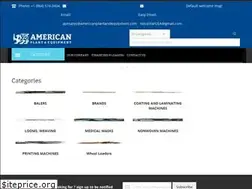 Sites similar to americanplantandequipment.com