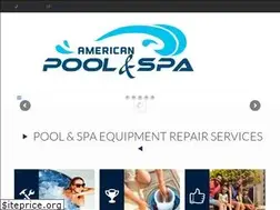 Sites similar to americanpoolspa.com